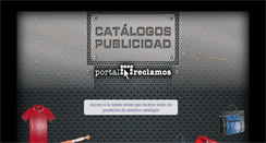 Desktop Screenshot of catalogospublicidad.com