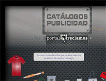 Tablet Screenshot of catalogospublicidad.com